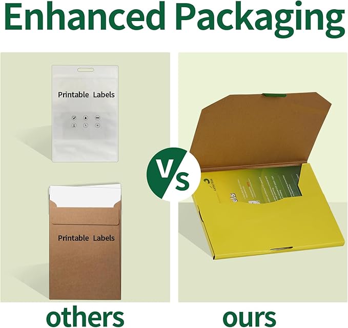 Gemsroyal 2 Inch Round Labels Printable, Matte White Printable Stickers - Image 5
