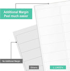 L LIKED Printable Address Labels, 15000 Labels, 30 per Sheet, Blank Mailing - Image 7