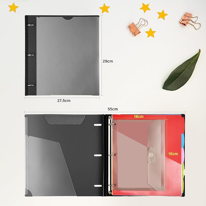 WOT I Telescoping Project Organizer, Refillable Binder - Image 7