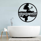 Custom Mermaid Metal Sign, Personalized Mermaid Name metal Signs, Mermaid Wall - Image 2