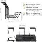 Compact Under Desk Cable Management Tray - Image 4
