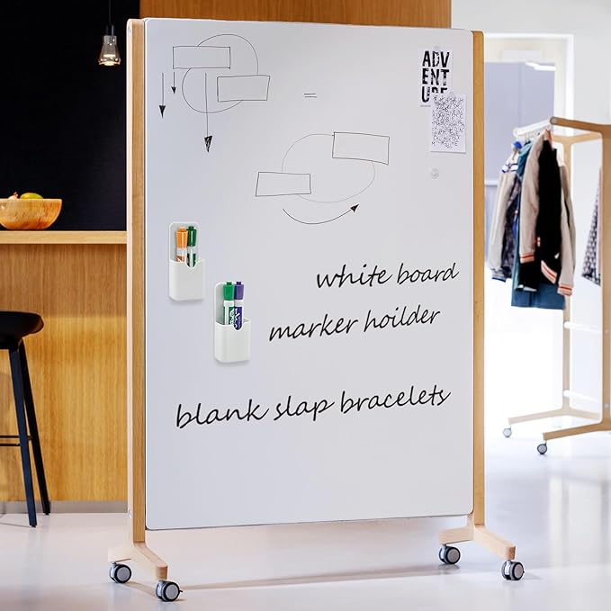 VieFantaisie 2 PCS Magnetic Pen Marker Holder, Magnetic Dry Erase Marker Holder - Image 5