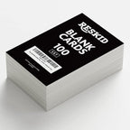 Reskid 100 Pack of White Cardstock - Image 2