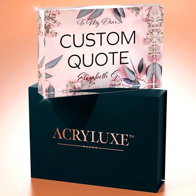 Custom Acrylic Sign Personalized, Custom Desk Name Plate, 18 Styles, - Image 7