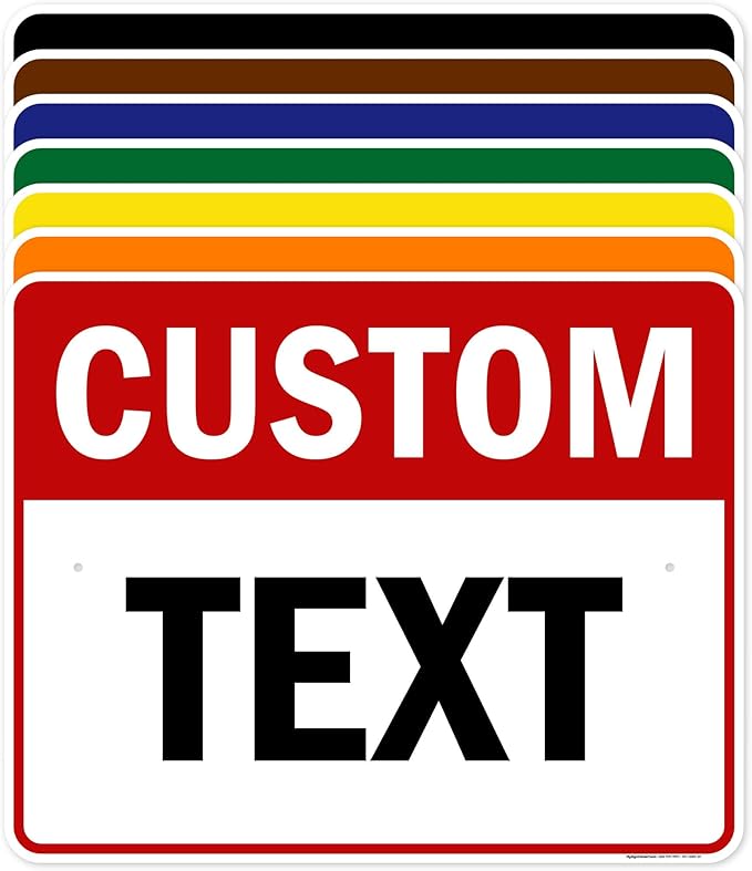 Custom Sign, Custom Sign for Business, Indoor/Outdoor use. 24x30 Inches by MySignCenter