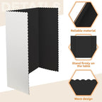 Henoyso 8 Pcs 36 x 48 Inch Black Trifold Poster Board Large Tri Fold - Image 3