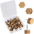 Decorative Push Pins, Wooden Push Pins by OYOEETD