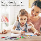 Volcanics Dry Erase Markers Low Odor Fine Whiteboard Markers Thin Box of 30 - Image 6
