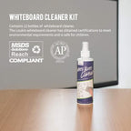 loukin Non-Toxic Whiteboard Cleaner, 8.5 fl oz Dry Erase Board Cleaner - Image 2