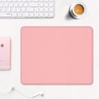 Auhoahsil Pink Mouse Pad, 12 x 10 Inch Square Mousepad, 3mm Thick Rubber Mouse - Image 2