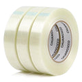 CHUANGSEED 3Pack Mono Filament Strapping Tape 6.2mil x 1Inch x 60yds Commodity by CHUANGSEED