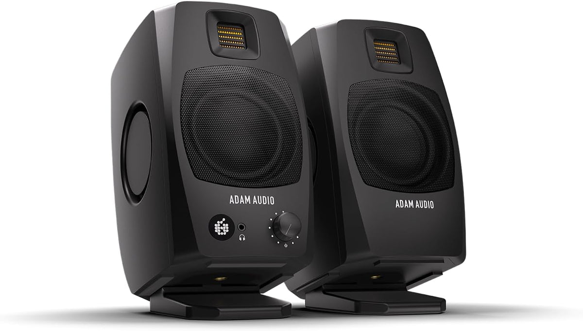 ADAM Audio D3V Active Desktop Studio Monitor Speakers - Black
