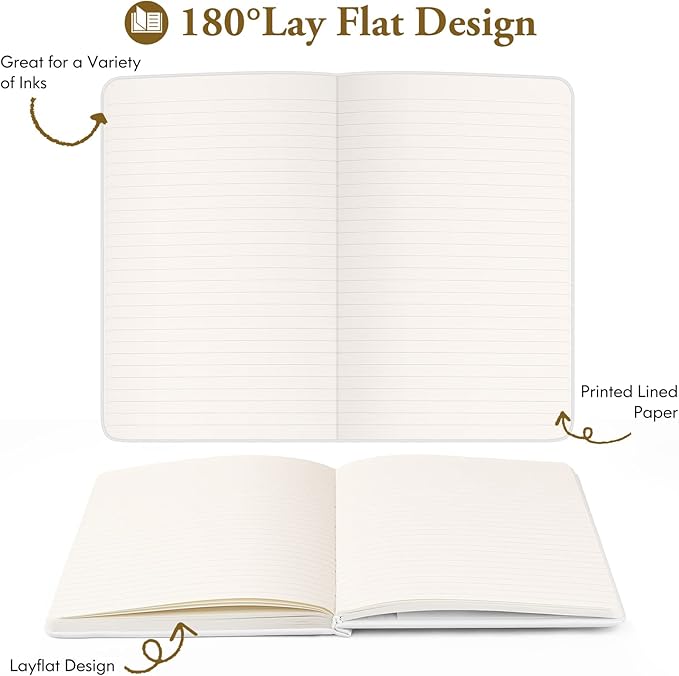 Huhuhero Notebooks Journal, Ruled Notebook, Premium Thick Paper Lined Journal - Image 6