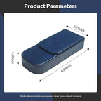 MIVLXLX Leather Triple Pen Case Pencil Pouch Holder - Image 2