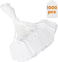 1000 PCS White Price Tags with String Attached, 1.75 x 1.1 Inches, Goefun by Goefun
