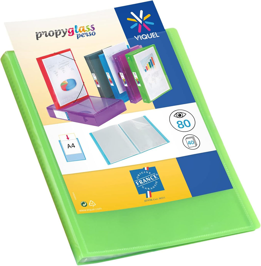 Viquel Personalised ProPYGLASS Binding Multiple Colours