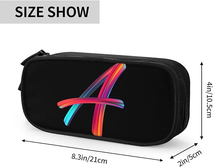 Pazacon Cute Initial Pencil Case - Image 2