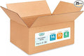 Medium Moving & Shipping Boxes 14"L x 10"W x 6"H by IDLPackaging