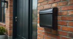 NACH Mailboxes for Outside Wall Mount, 12 x 4.5 x 10 inch, Copper Mail Box Wall - Image 2