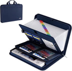 Fireproof & Waterproof Accordion File Organizer – Fireproof File Folder by Unknown
