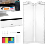 Monitor Memo Boards for Computer, Upgrade Transparent 3 PCS Multifunction by OSPNIEEK