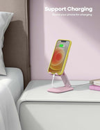 Lamicall Pink Phone Holder, Desk Accessories - Image 3