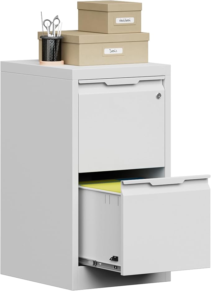 Bestoo 2-Drawer File Cabinet by Bestoo