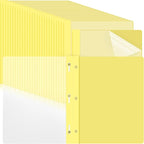 Feifeiya 48 Pack Plastic Report Covers by Feifeiya