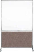 DivideWrite Mobile Whiteboard | Double Sided Dry Erase Board | Portable Office by VERSARE