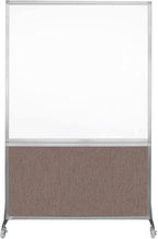 DivideWrite Mobile Whiteboard | Double Sided Dry Erase Board | Portable Office by VERSARE