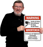 SmartSign 18 x 12 inch “Warning - Image 2