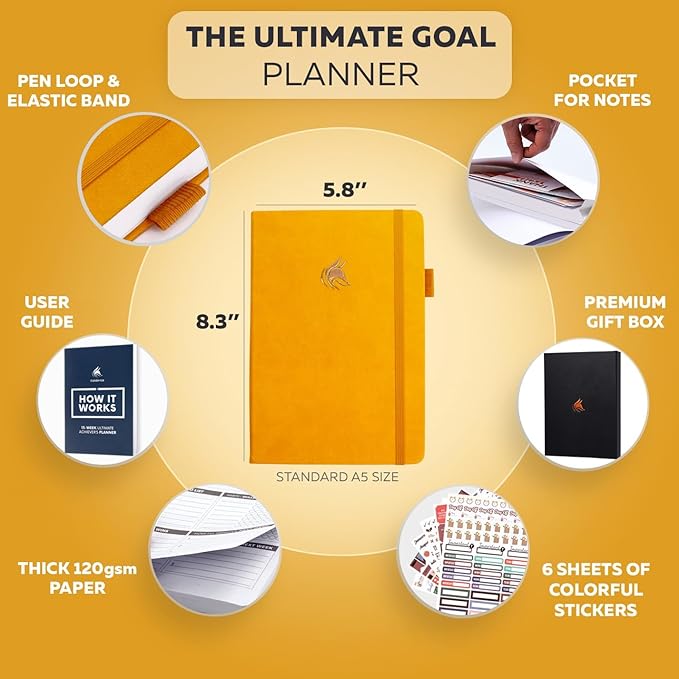 Clever Fox Ultimate Achiever’s Goal Planner - Image 2