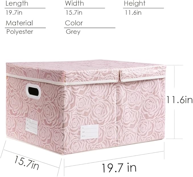 PRANDOM Extra Large Collapsible Storage Boxes - Image 4