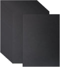 LIVHOLIC 100 Sheets Black Colored Card Stock Paper 92LB 250GSM A4 Thick by Livholic-Rosebluebell
