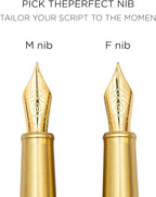 YSTUDIO Stunning Classic Revolve Fountain Pen, Schmidt Gilded Nib, Best Pen - Image 2
