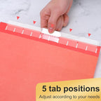 Hanging File Folders, 50 Pack Letter Size Hanging File folders - Image 7