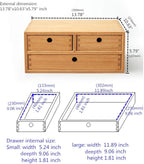 Kirigen Natural Wooden Desktop Organizer - Image 8