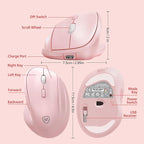 Micropack Wireless Bluetooth Mouse Ergonomic Vertical - Image 6