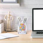 Vgrti IDK I Just Work Here Acrylic Cosmetic Pencil Pen Holder Cup, Sarcastic - Image 4