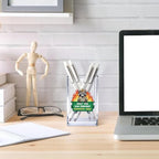 Vgrti Only You Can Prevent Dumpster Fire Acrylic Cosmetic Pencil Pen Holder Cup - Image 4