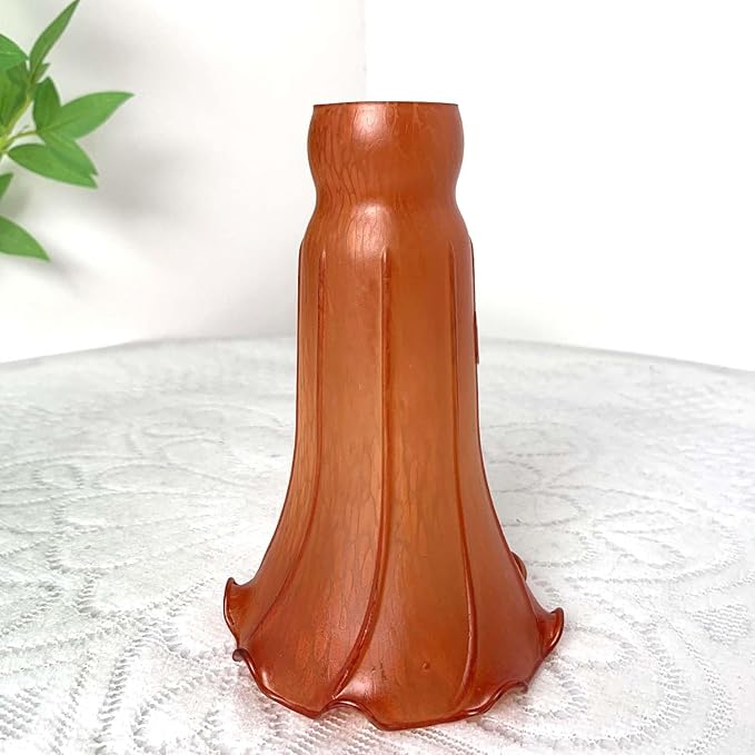 Bieye LS92 Lily Flower Blown Glass Lampshade - Image 5