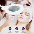 Neatfi XL Bifocal LED Magnifying Lamp, 7-Inch Acrylic Lens, 5D/20D Magnification - Image 5