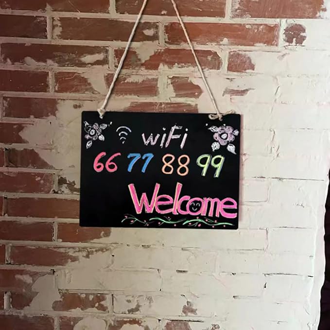 NEWNEWSHOW 8.7x12 Inch Erasable Message Board Sign - Image 3
