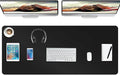 Boutilon Leather Desk Pad Protector, Non-Slip Mouse Pad, Laptop Desk Pad by Boutilon