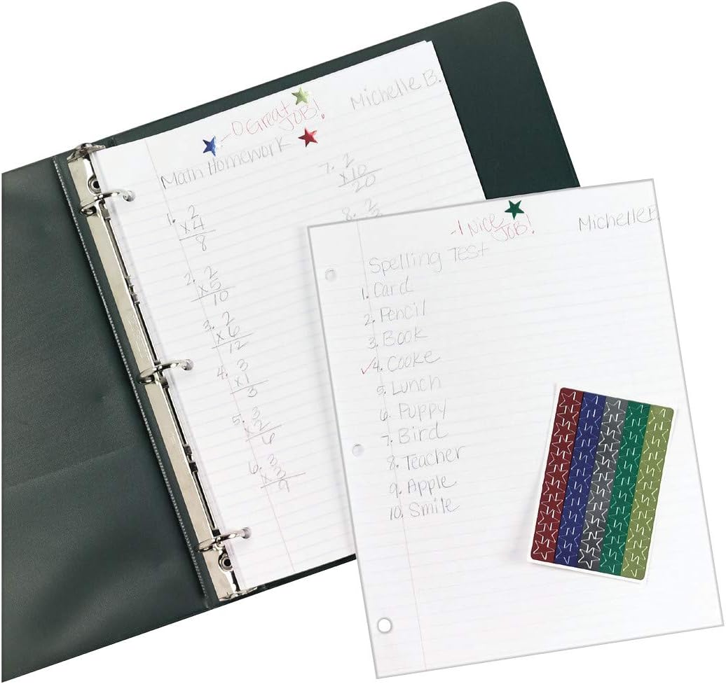 Avery® Foil Star Labels, 1/2", Assorted Colors, Non-Printable, 440 Star Stickers Total (6007)