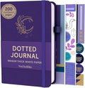 VIVID SCRIBBLES A5 Bullet DOTTED Journal – 160GSM Bleed-Proof Dotted Notebook by VividScribbles