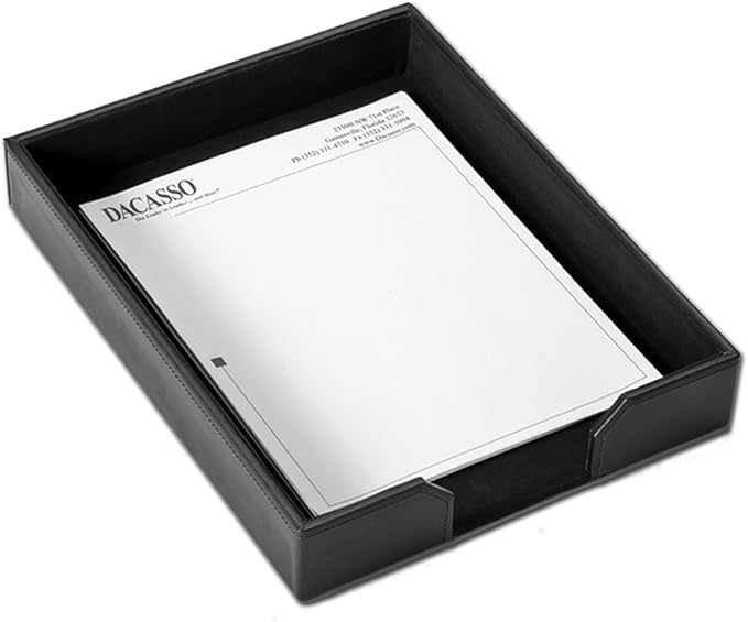 DACASSO Bonded Leather Desk Set - Image 9