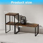 Aothia Wood Desktop Shelf for Top of Desk - Image 2