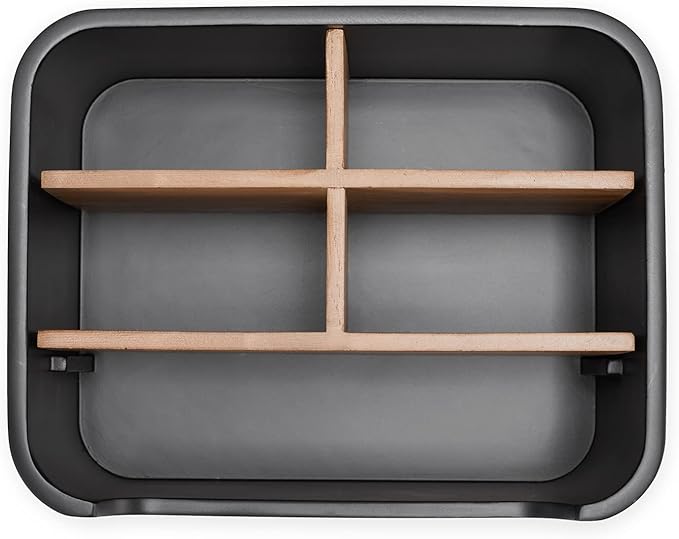 SZYRL Stylish Desk Organizer and Remote Control Holder in Black - Image 4