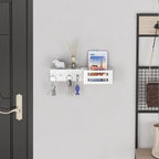 MKO Key Holder for Wall, 12.2In Mail Organizer Holder - Image 3